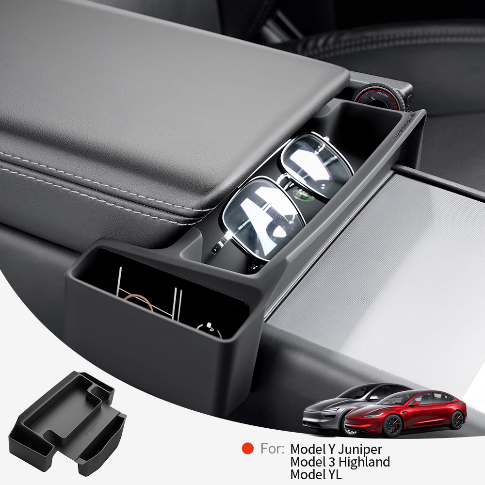 Car Accessories Essentials - Scatola Portaoggetti per Bracciolo Centrale YZ