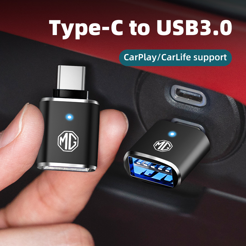Car Accessories Essentials - Auto LED Tipo C A USB
