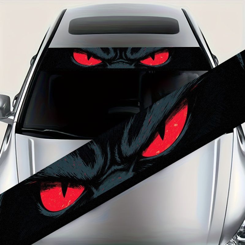 Car Accessories Tape - Adesivo per Parabrezza Auto, Decalcomania con