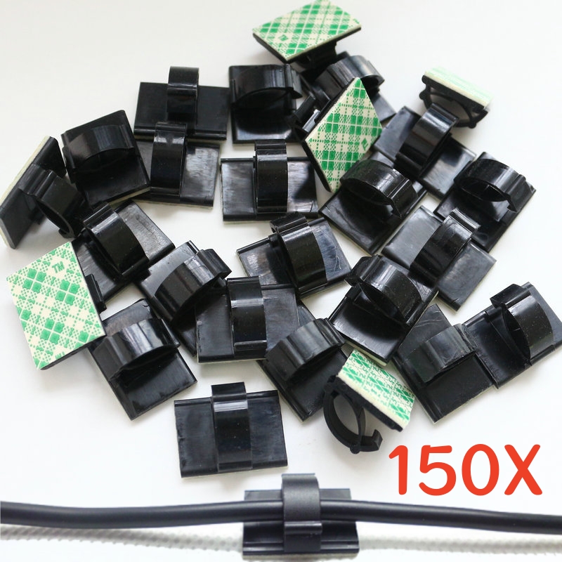 Car Accessories Tata Punch - 150/10PCS Morsetto Organizzatore di Filo Auto-adesivo