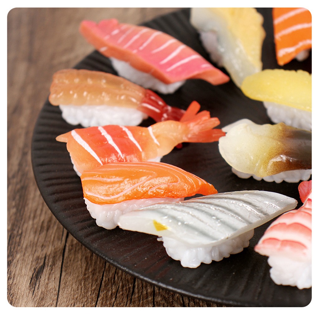 Car Accessories Xmas Gifts - Portachiavi a Forma di Sushi Giapponese