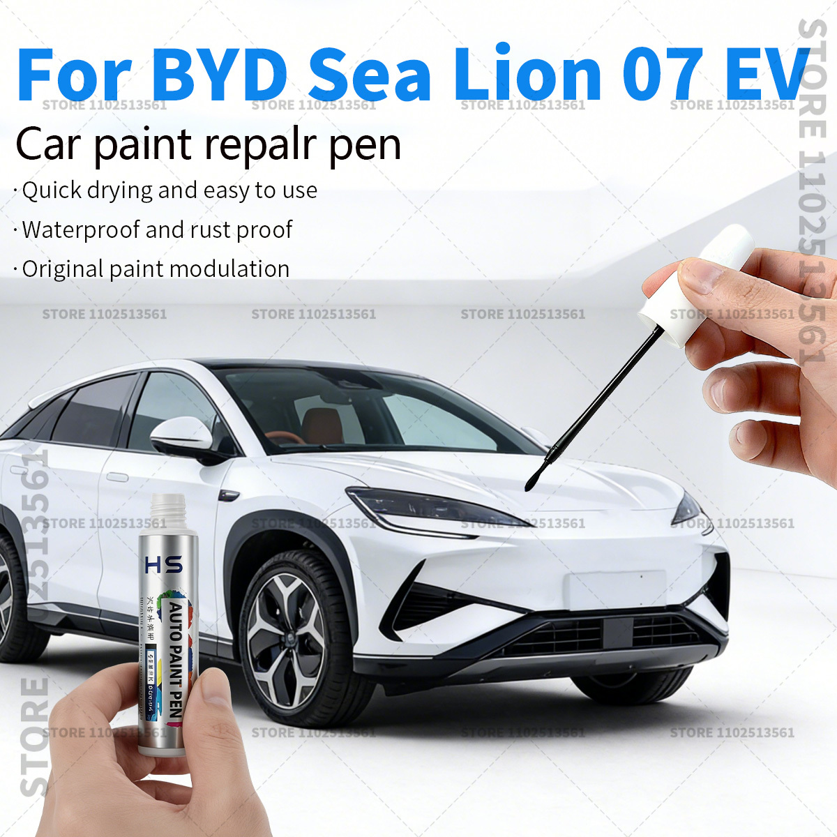 Car Scratch Remover Pen - Penna per Riparazione Vernice Auto, Accessori