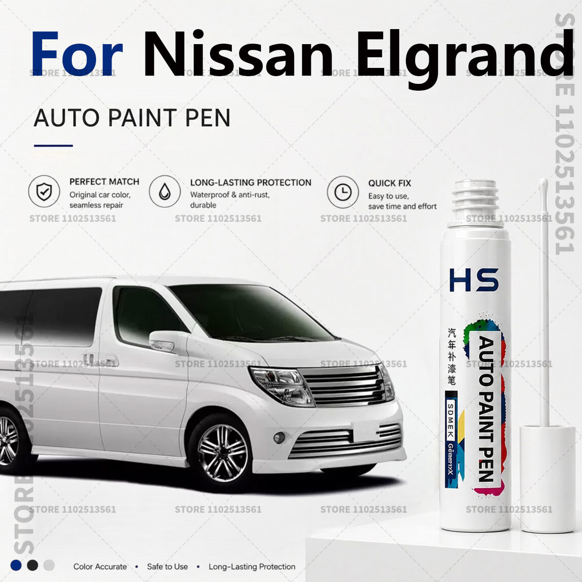 Car Scratch Remover Pen - Penna per Ritocco Vernice per Nissan
