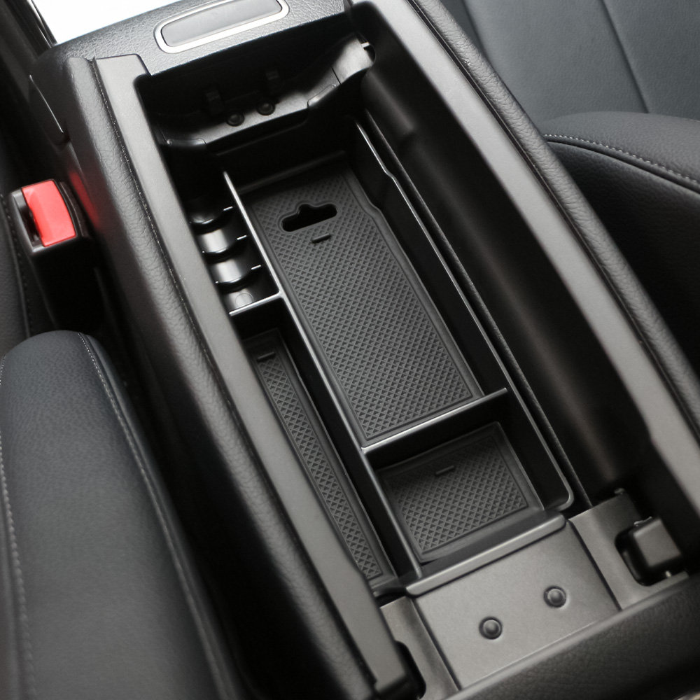 Car Accessories Essentials - Vassoio portaoggetti per bracciolo auto per