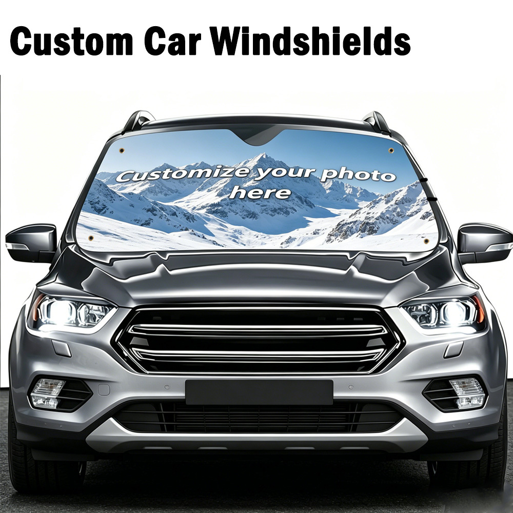Car Accessories Gifts - Parasole Auto Personalizzato con il Tuo