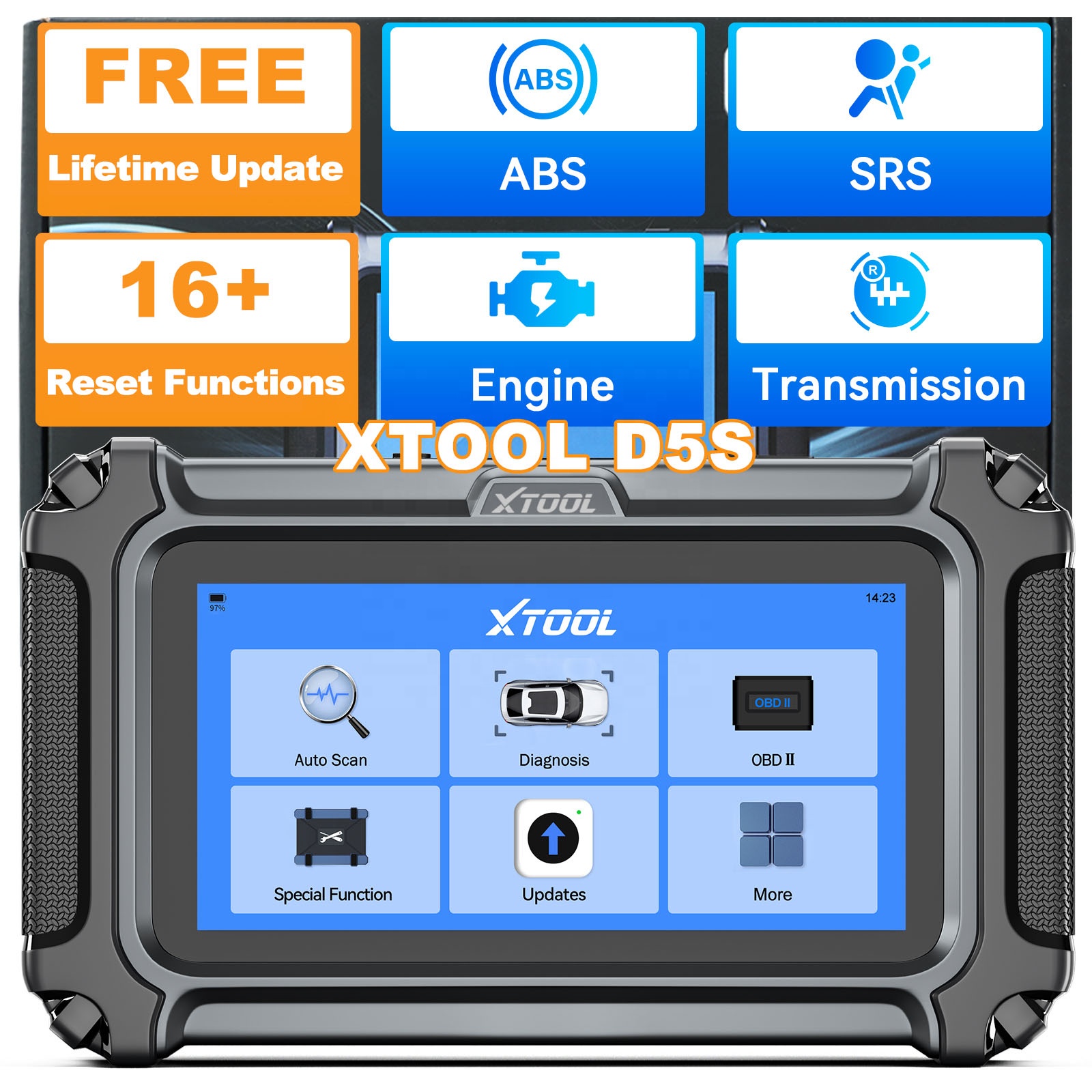 Scanner OBD2 D5S 12V con Aggio - Obd2 Scanner recensione e prezzo