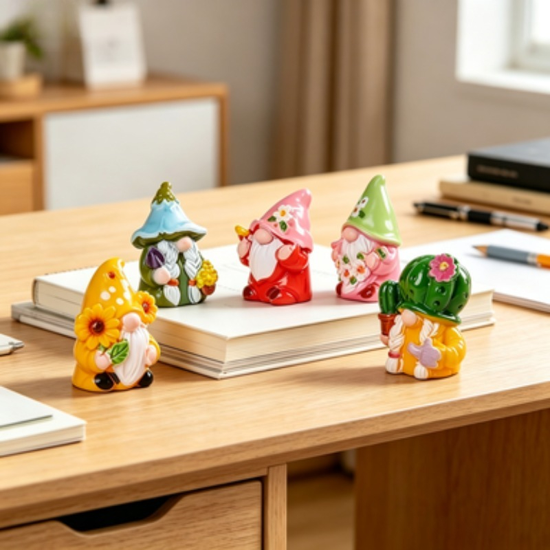 Mini Set di 6 Statuette di Gno - Car Accessories Xmas recensione e prezzo