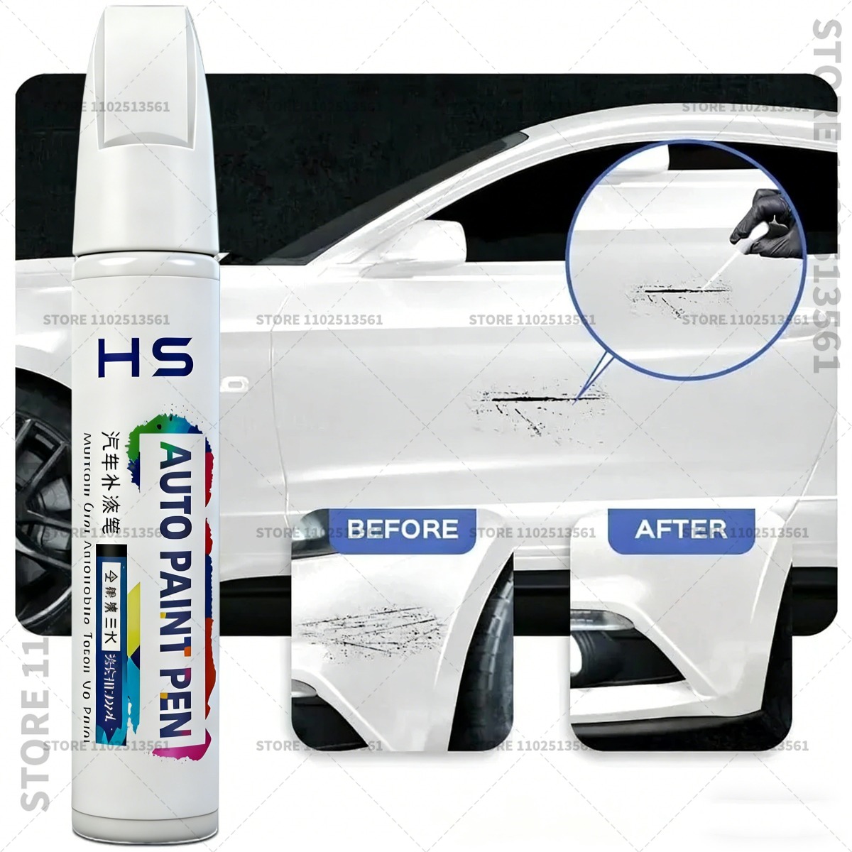 Penna per Ritocco Vernice Auto - Car Scratch Remover Pen recensione e prezzo