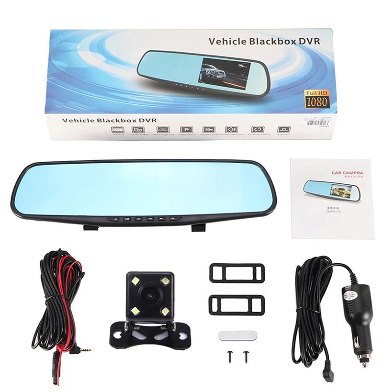 Mirror Dash Cam FHD Dual Lens  - Car Accessories Youtube recensione e prezzo
